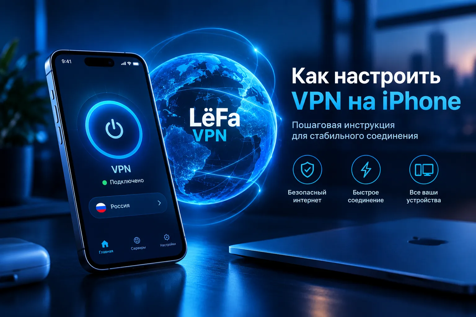 Как настроить VPN на iPhone: пошаговая инструкция
